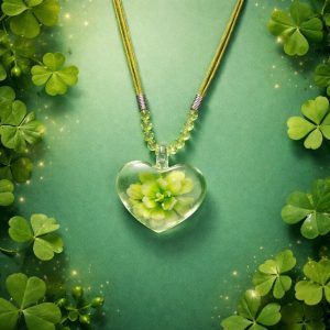 Botanical Heart Shaped Necklace