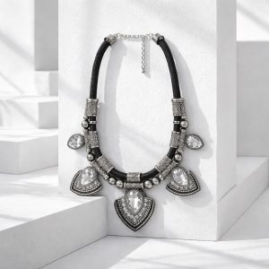 Boho Chic Tribal Statement Necklace