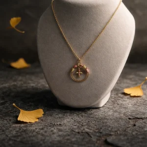 Black Hills Gold Cross Necklace