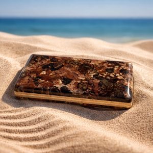 Vintage Mele Clamshell Jewelry Travel Case