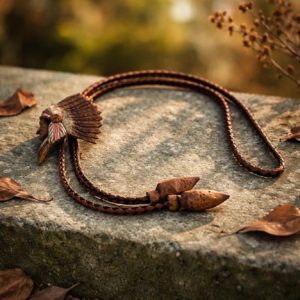 Indian Bolo Necklace